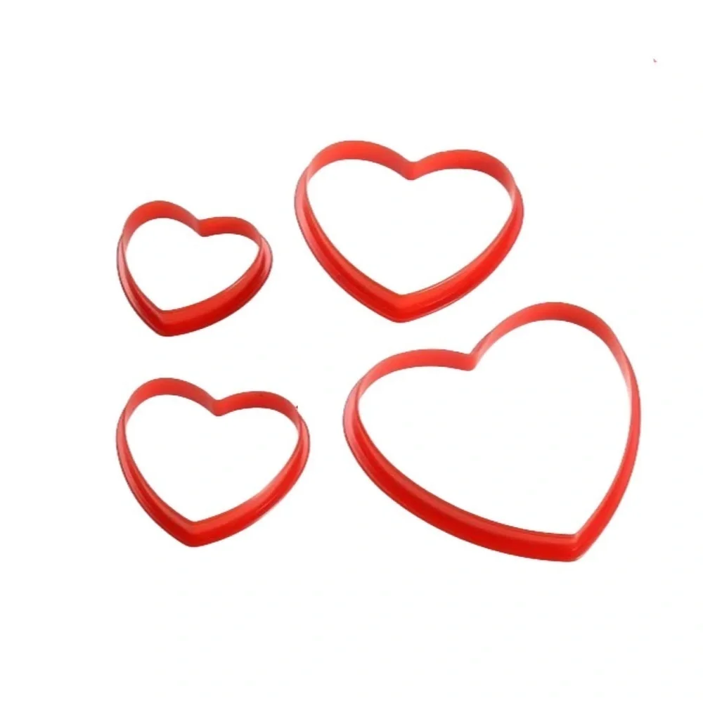Cookie Cutter Heart Shaped Nesting Set